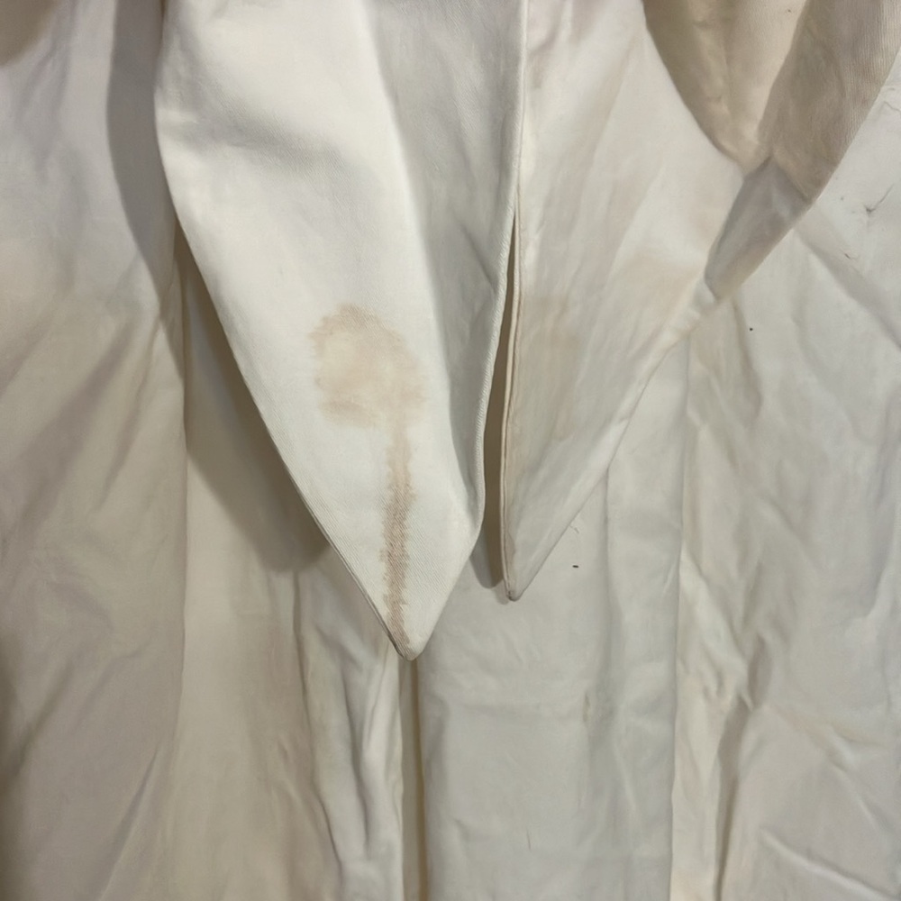 Apron by Eva Mendes cotton nylon full apron skirt NWT clean girl beautiful chef - Picture 8 of 10